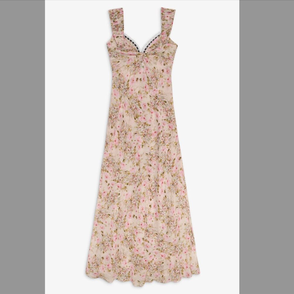 For Love & Lemons Emmaline Maxi Dress S - Picture 4 of 7